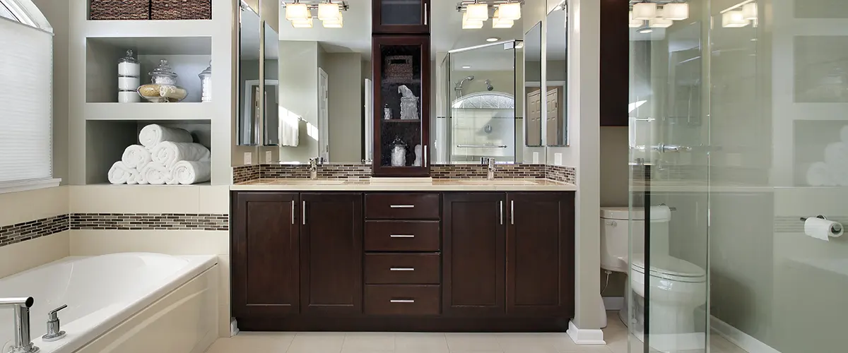 bathroom remodel in arcadia